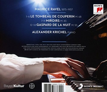Alexander Krichel: Miroirs - Ravel Piano Works [CD]