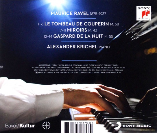 Alexander Krichel: Miroirs - Ravel Piano Works [CD]