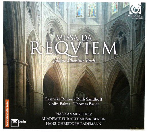 Johann Christian Bach: Missa Da Requiem Rademann (digipack) [CD]