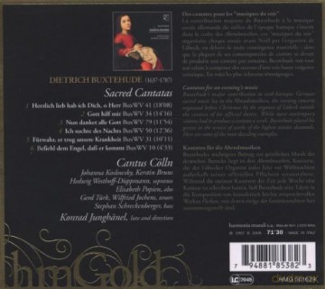 Buxtehude: Sacred Cantatas Collin (digipack) [CD]