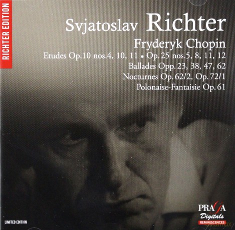 Chopin: Etudes Ballades Nocturnes Polonaise No 7 Richter [CD]