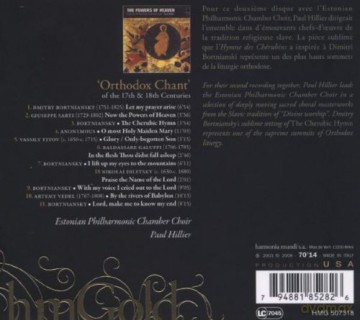 Paul EPCC Hillier: Orthodox Chant (digipack) [CD]