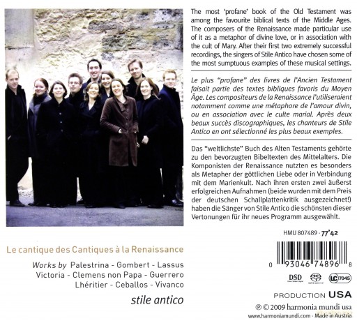 Stile Antico: Song Of Songs [SACD]