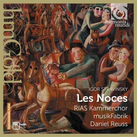 Stravinsky: Les Noces Rias Kammerchor Musikfabrik (digipack) [CD]