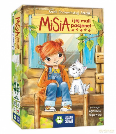 Misia i jej mali pacjenci. Klinika Młodego Weterynarza. Rodzinna gra karciana [KARTY]