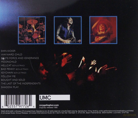Rory Gallagher: Stage Struck (Remastered) [CD]