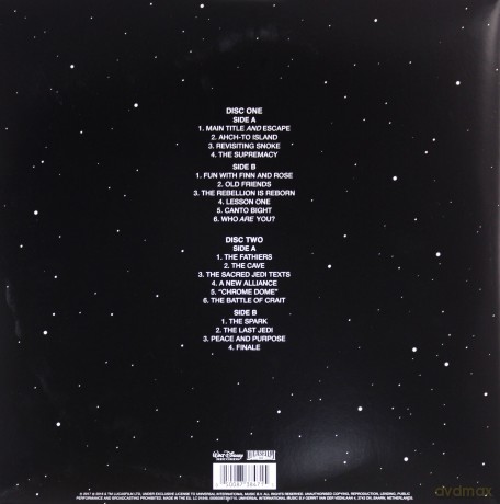 Star Wars: The Last Jedi soundtrack [2xWinyl]