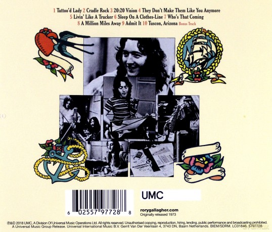 Rory Gallagher: Tattoo (Remastered) [CD]