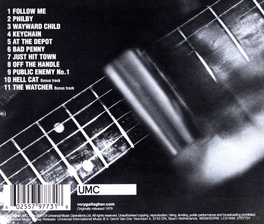 Rory Gallagher: Top Priority (Remastered) [CD]