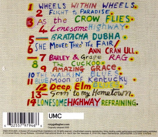 Rory Gallagher: Wheels Within Wheels [CD]