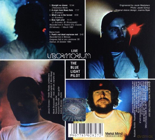 Laboratorium: The Blue Light Pilot (Reedycja) (digipack) [CD]