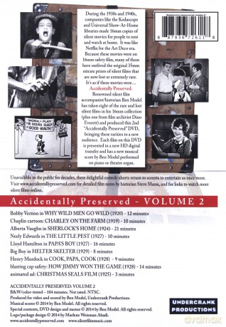 Accidentally Preserved: volume 2 [DVD]
