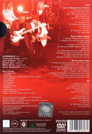 Landmarq: Turbulence - Live In Poland - Ltd (digipack) [CD]+[DVD]