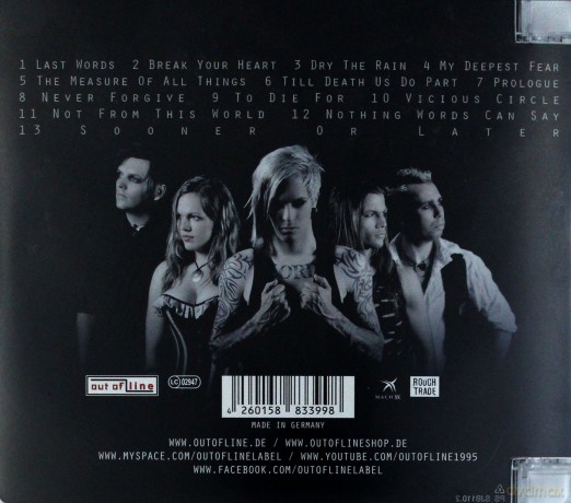 Lord Of The Lost: Fears [CD]