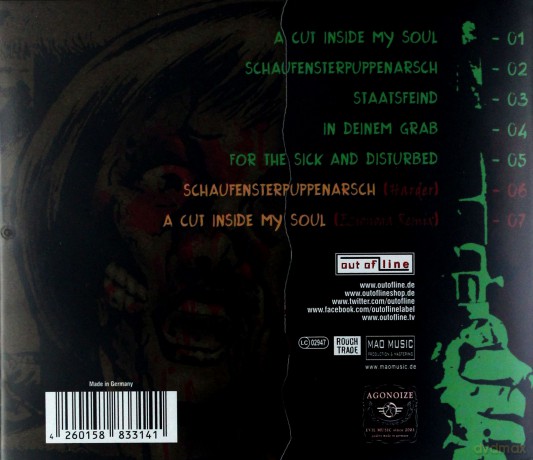 Agonoize: For The Sick And Disturbed [CD]