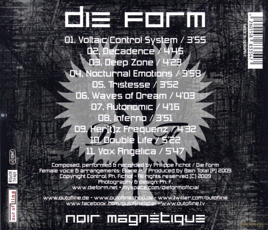 Die Form: Noir Magnetique [CD]