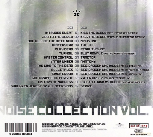 Combichrist: Noise Collection vol. 1 (digipack) [2CD]