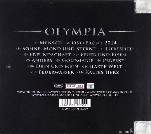 Ost+Front: Olympia [CD]