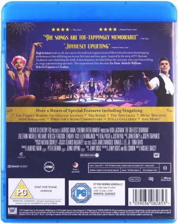 The Greatest Showman [Blu-Ray]