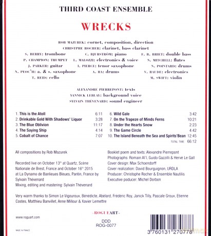 Third Coast Ensemble: Wrecks (digipack) [CD]