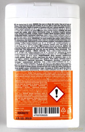 ACME EUROPE Screen cleaning wipes CL02 TFT/LCD Screen 100pcs wet