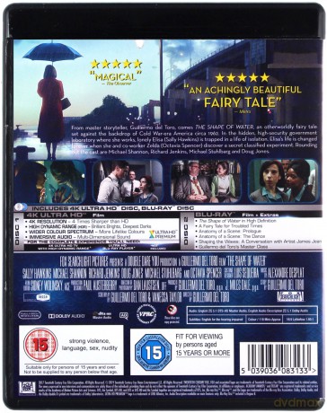 Kształt wody [Blu-Ray 4K]+[Blu-Ray]