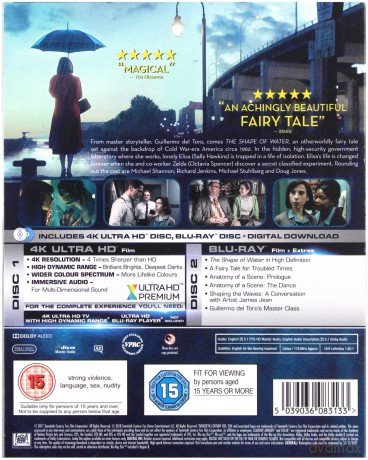 Kształt wody [Blu-Ray 4K]+[Blu-Ray]