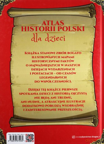 Atlas historii Polski dla dzieci [KSIĄŻKA]