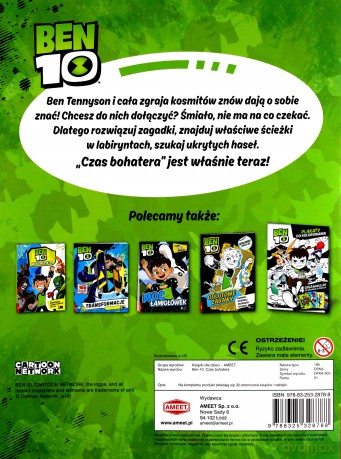 Ben 10. Czas bohatera [KSIĄŻKA]