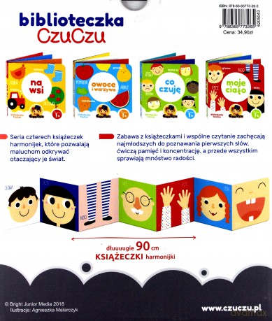 Biblioteczka CzuCzu - Zestaw edukacyjny [KSIĄŻKA]