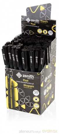 Długopis Pixel 0,5 mm czarny (50 szt)