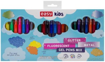 Długopis żelowy Glitter 24 kolory