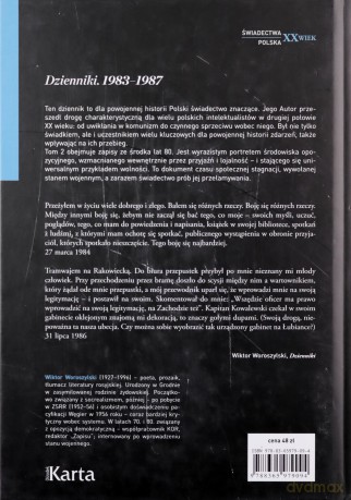 Dzienniki (Tom 2) 1983-1987 - Wiktor Woroszylski [KSIĄŻKA]