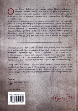Historia wojskowości Greków i Rzymian część II [KSIĄŻKA]