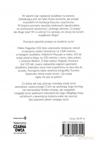 Japoński przepis na stuletnie życie. Co jedzą - Junko Takahashi [KSIĄŻKA]