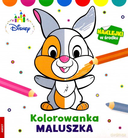Kolorowanka maluszka. Disney [KSIĄŻKA]
