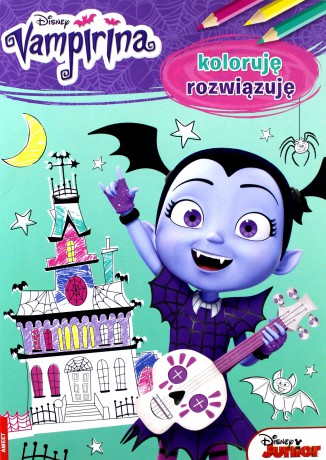 Koloruję rozwiązuję. Vampirina [KSIĄŻKA]