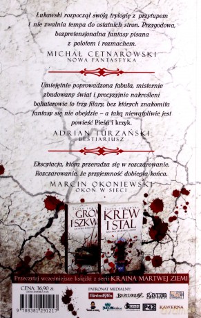 Kraina Martwej Ziemi (Tom 3) Pieśń i krzyk - Jacek Łukawski [KSIĄŻKA]
