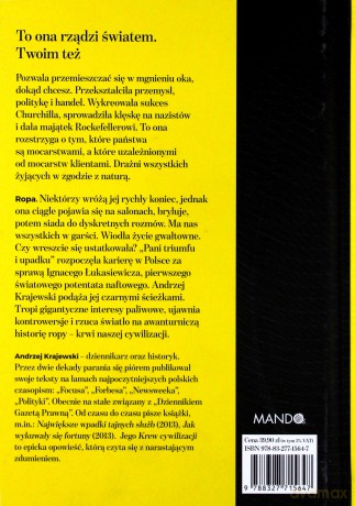 Krew cywilizacji. Biografia ropy naftowej - Andrzej Krajewski [KSIĄŻKA]