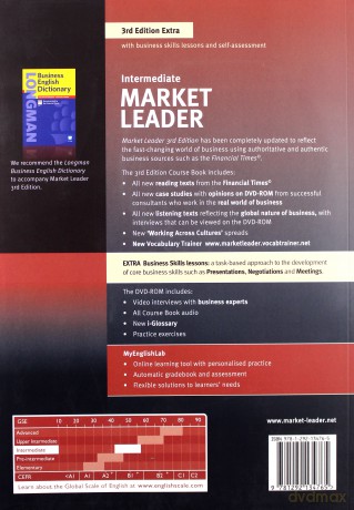 Market Leader 3E Extra Interme. podrecznik [KSIĄŻKA]