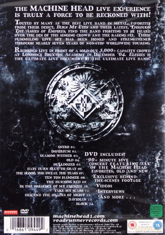 Machine Head: Elegies [DVD]