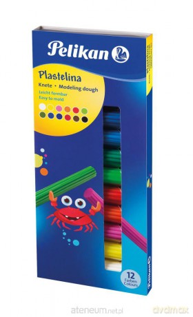Plastelina 12 kolorów