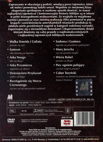 Biblia antyczne sekrety, fakty i mity [BOX] [5DVD]