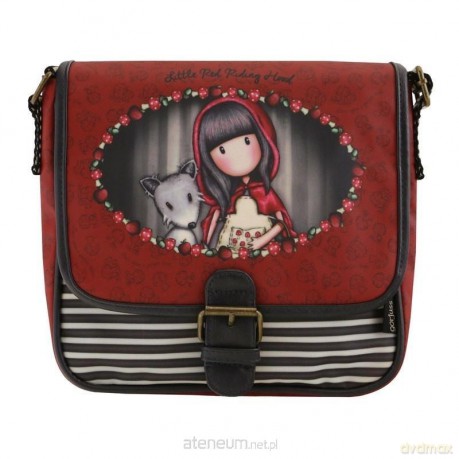Powlekana torba na ramię - Little Red Riding Hood