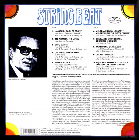 Henryk Debich i Orkiestra Pritv w Łodzi: String beat [Winyl]