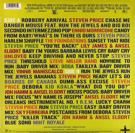 Baby Driver Volume 2: The Score for A Score soundtrack (Steven Price) [Winyl]