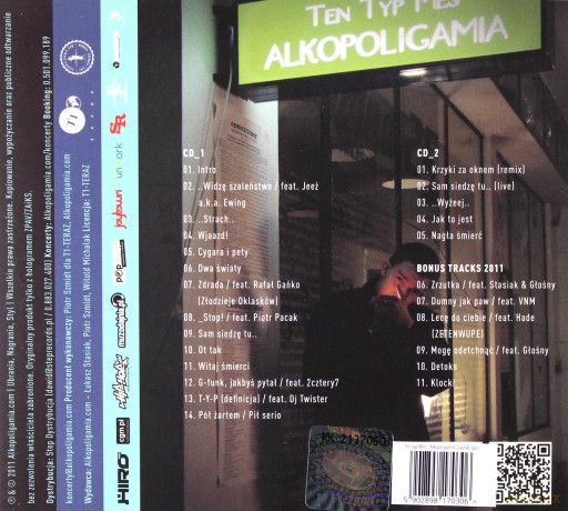 Ten Typ Mes: Alkopoligamia: Zapiski Typa (Reedycja) [2CD]