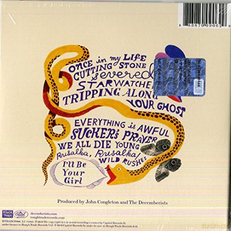 The Decemberists: I'll Be Your Girl [CD]