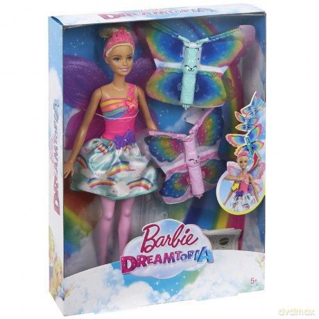Barbie Wróżka latające skrzydełka