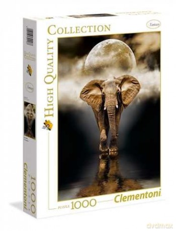 CLEMENTONI 1000 el. High Quality Elephant [PUZZLE]